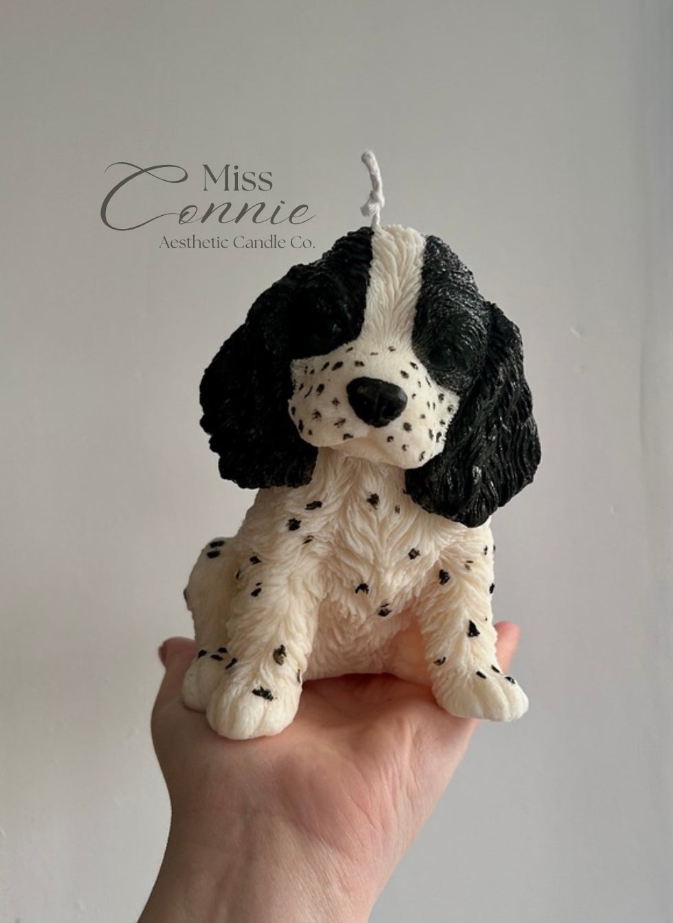 Cocker Spaniel Puppy Dog Candle