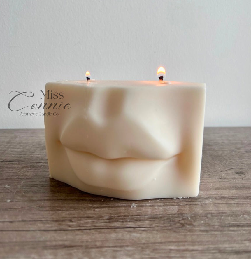 Pout Pillar Candle