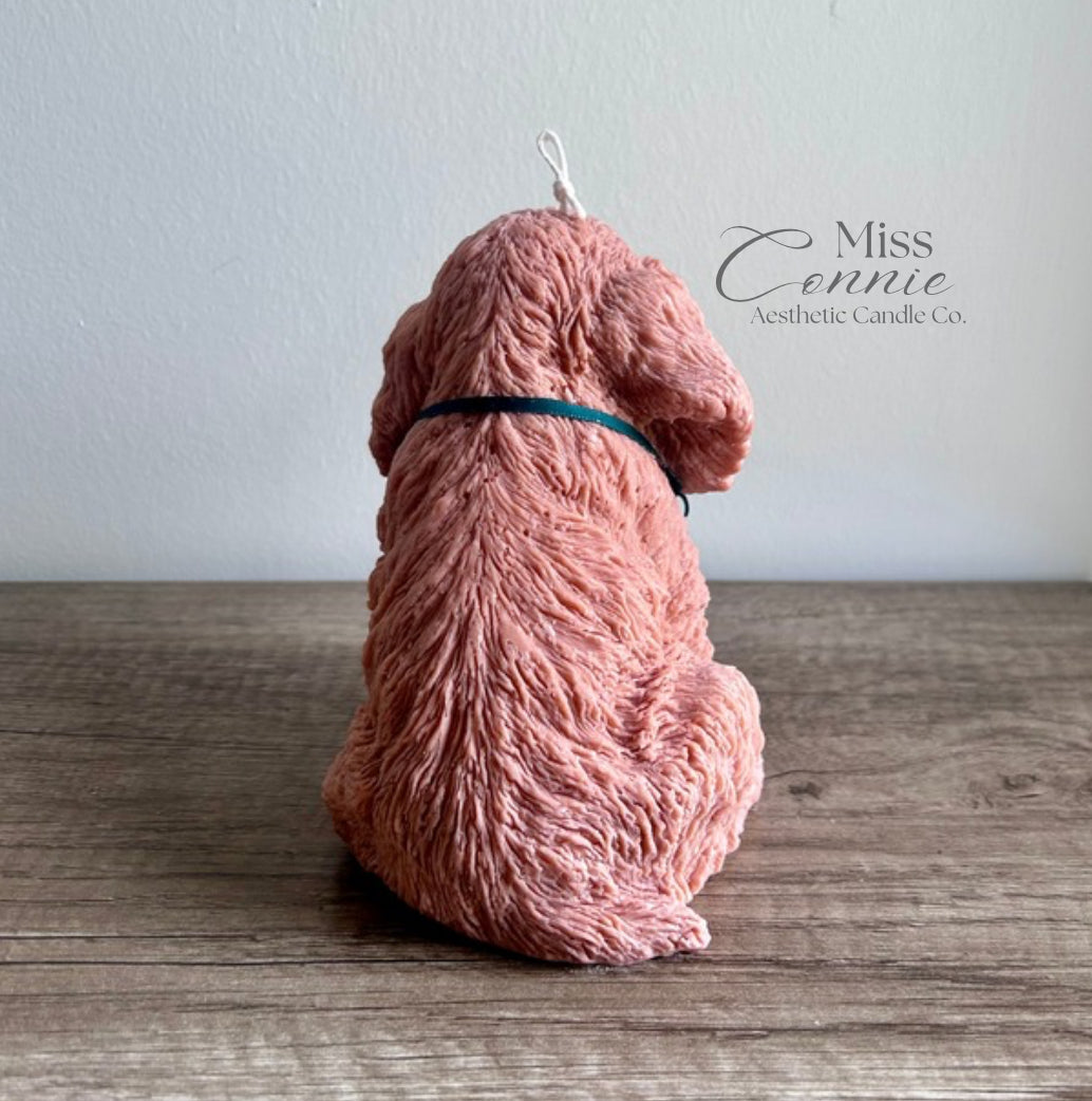 Cocker Spaniel Puppy Dog Candle