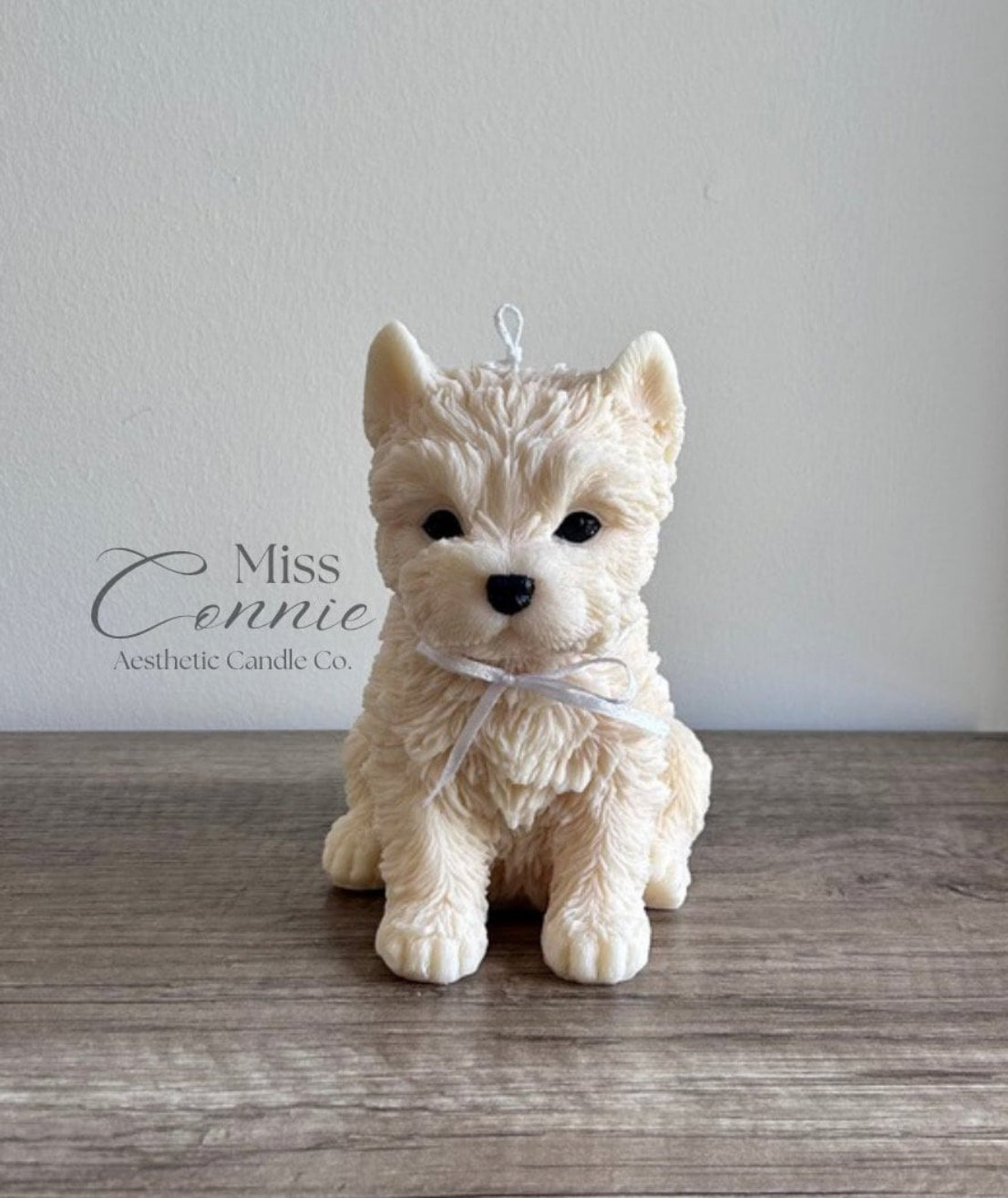 Yorkshire Terrier Puppy Dog Candle