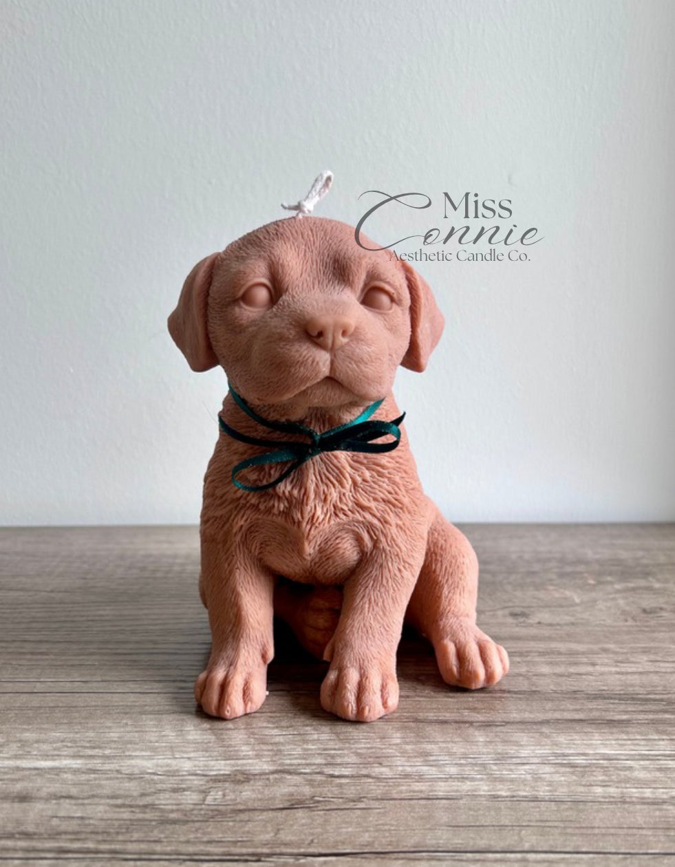 Labrador Puppy Dog Candle - Large