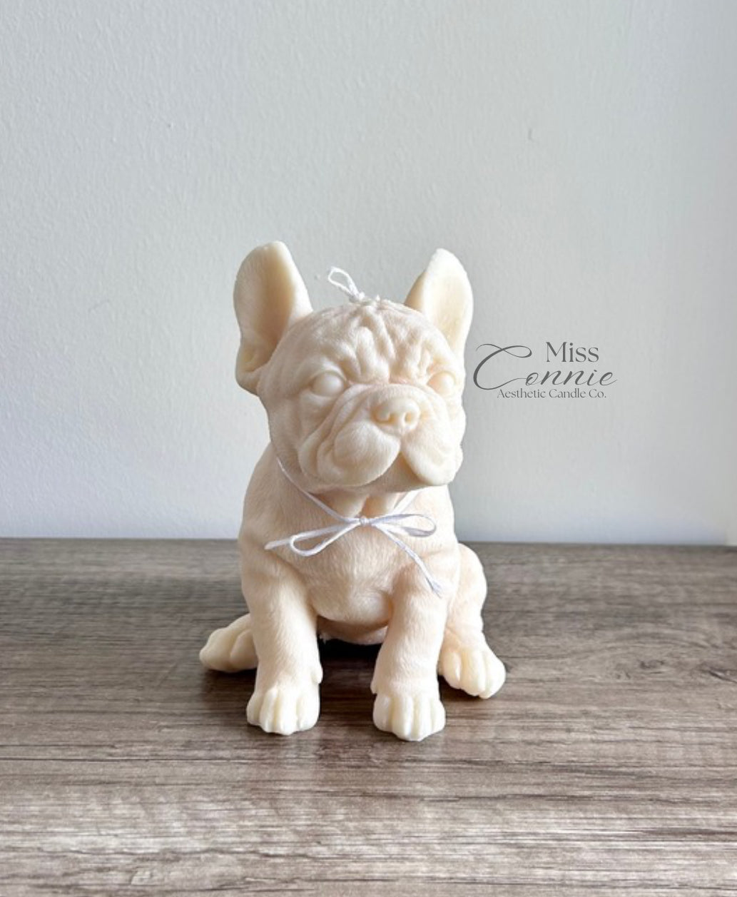 French Bulldog Puppy Dog Candle