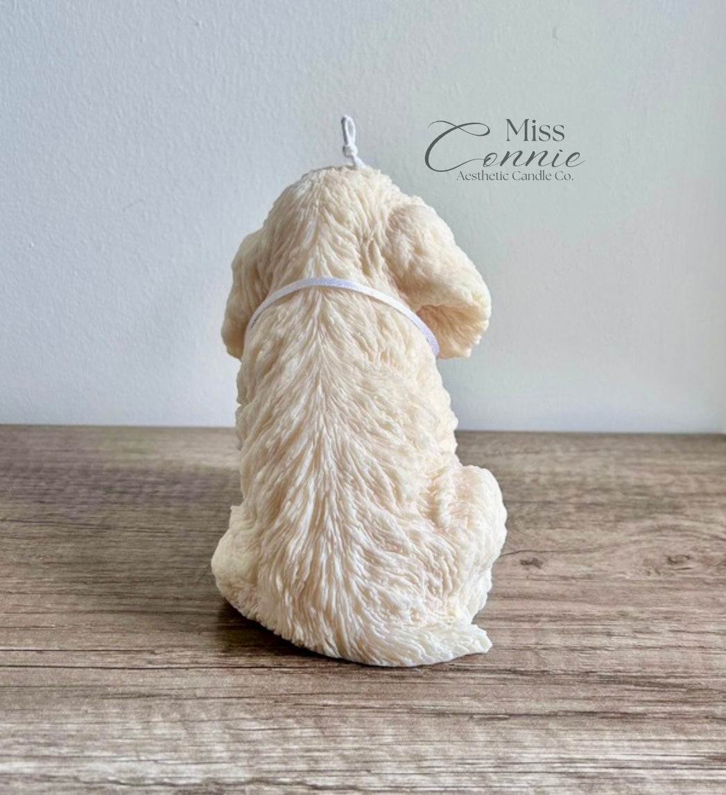 Cocker Spaniel Puppy Dog Candle