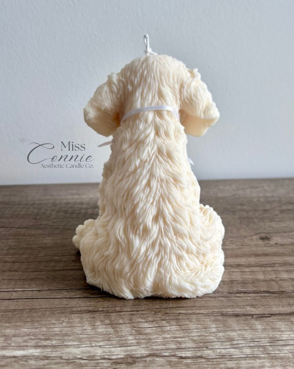 Cavapoo Puppy Dog Candle