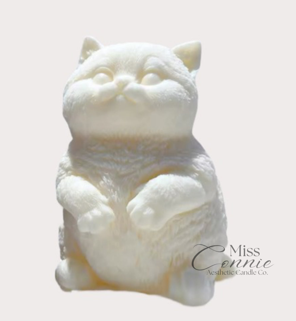 Chunky Cat Candle