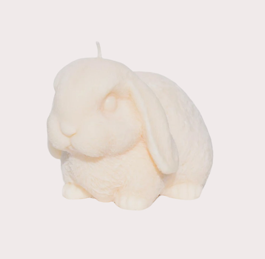 Flopped Eared Bunny Rabbit Candle