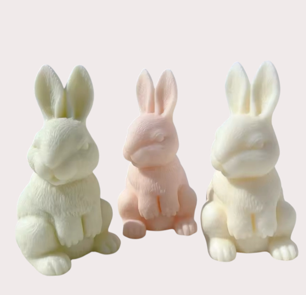 Easter Bunny Rabbit Candle