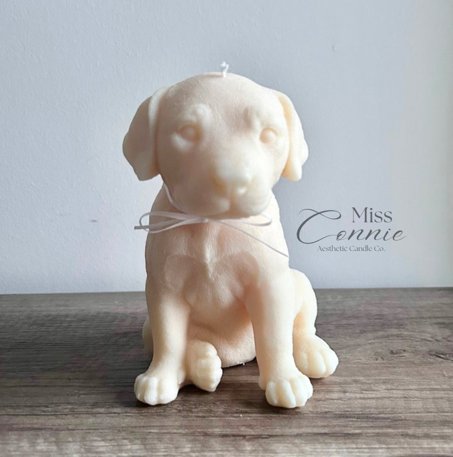 Dalmatian Puppy Dog Candle