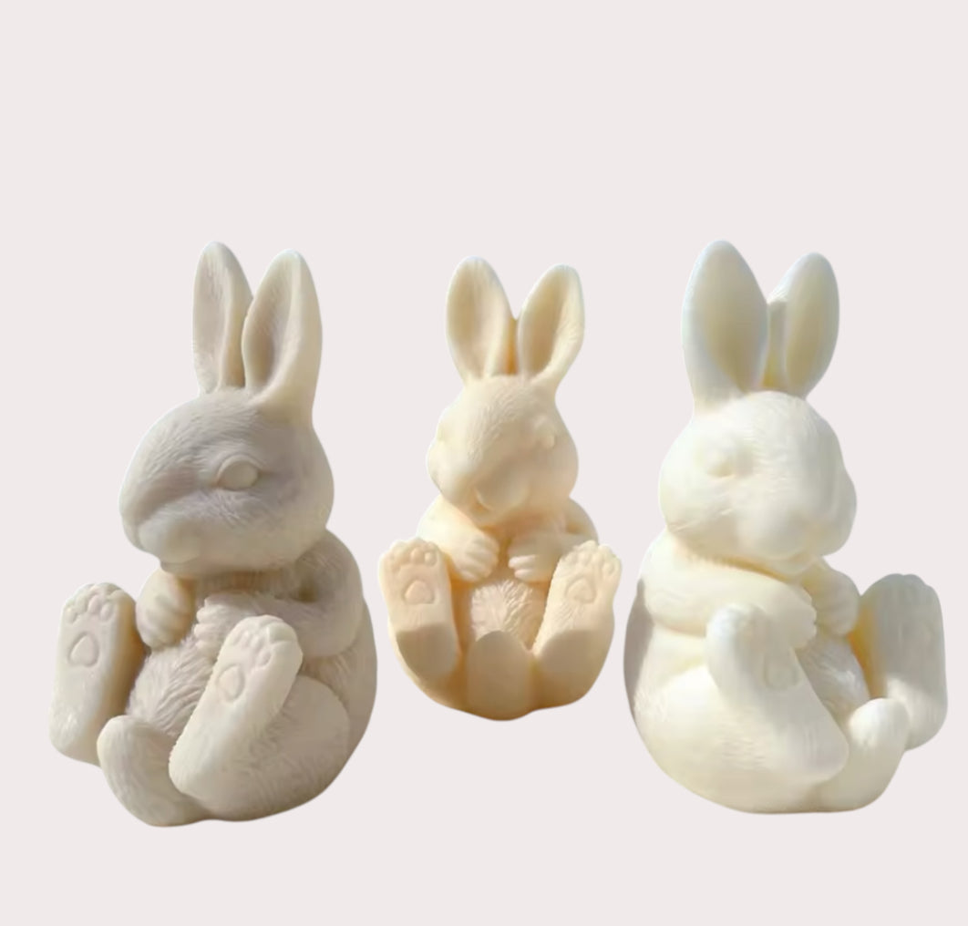 Easter Bunny Rabbit Candle