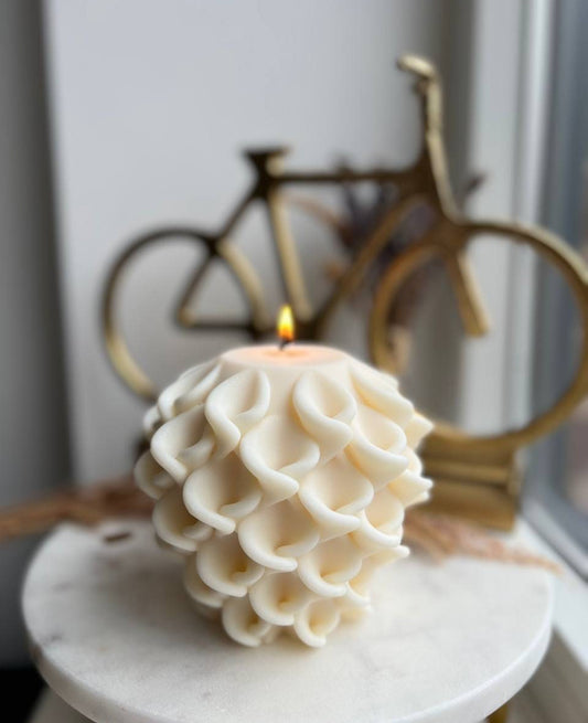 Foxglove Twisted Candle