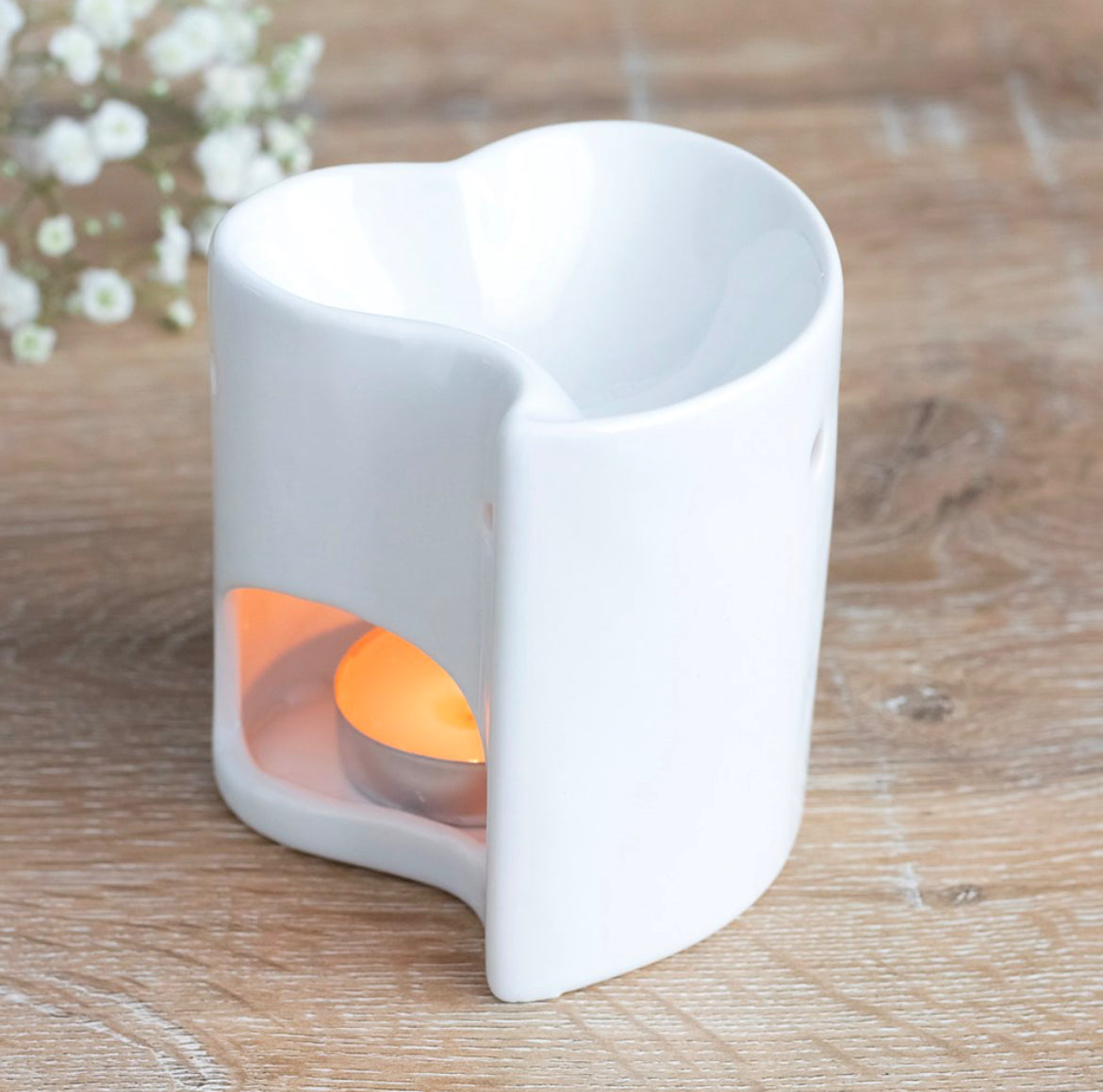 Heart Ceramic Wax Burner