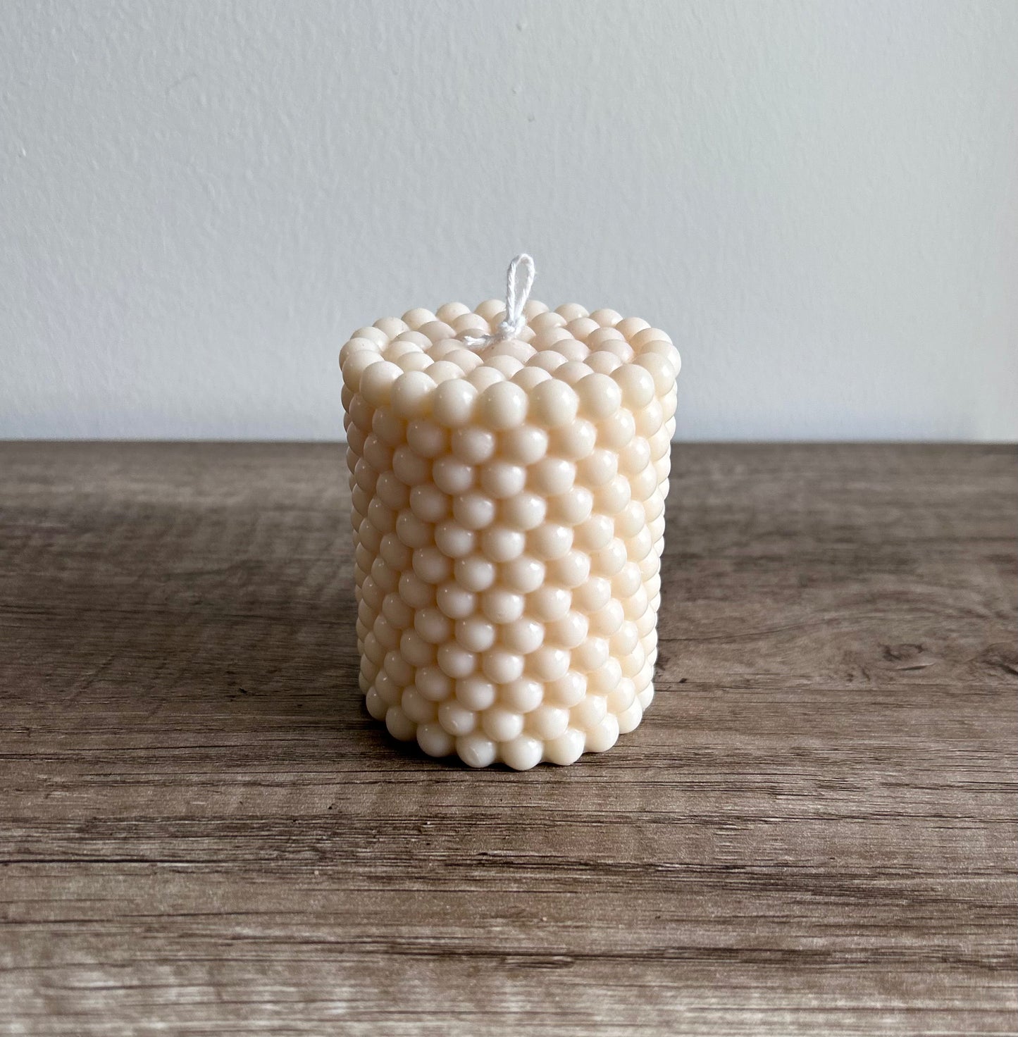 Bubble Pillar Candle