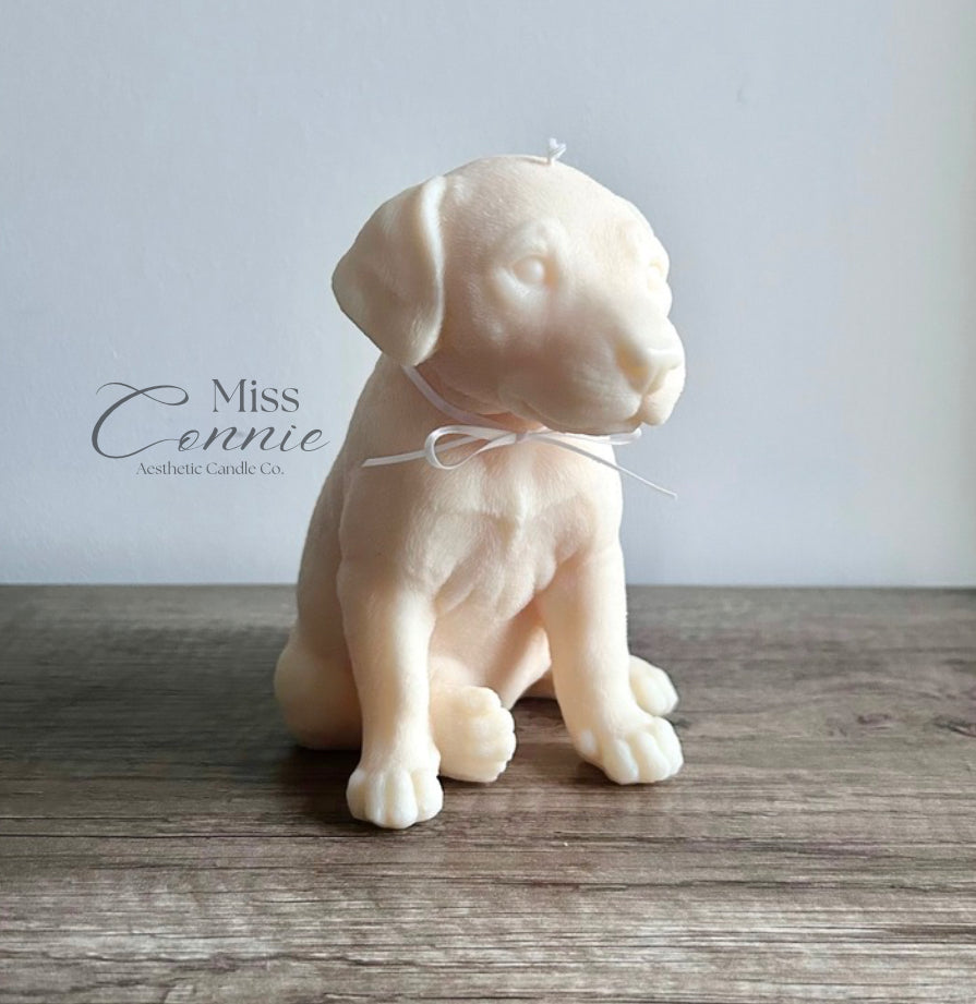 Dalmatian Puppy Dog Candle