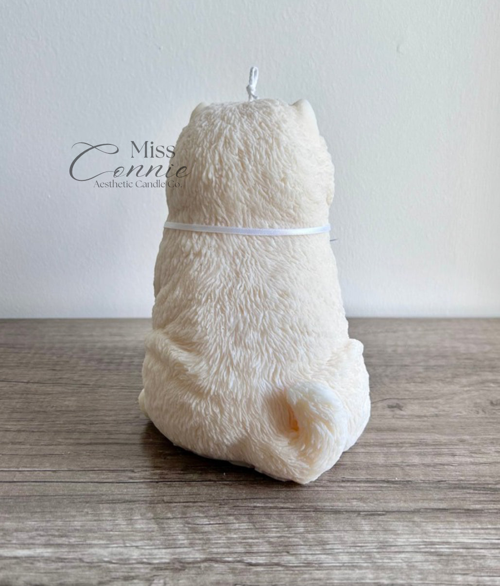 Chow Chow Puppy Dog Candle